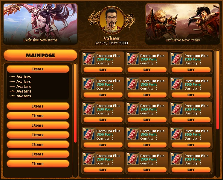 Cerberus Online Custom UI 1