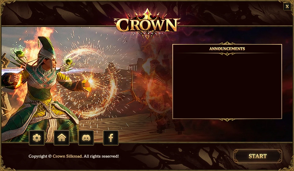 Crown Silkroad Launcher
