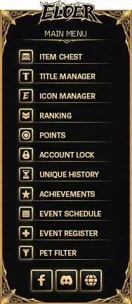 Elder Online Custom UI Menu