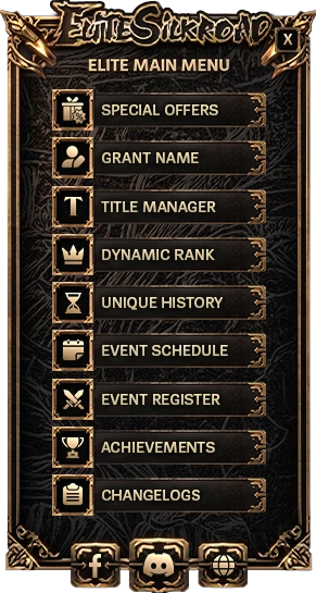 Elite Silkroad Custom UI Menu