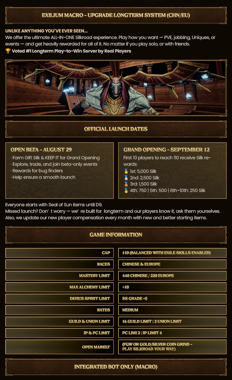 Exilium Silkroad Forum Thread Design 5