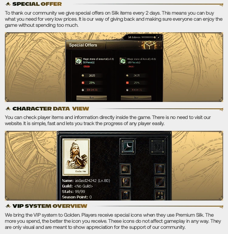 Golden Online Forum Thread Design 8