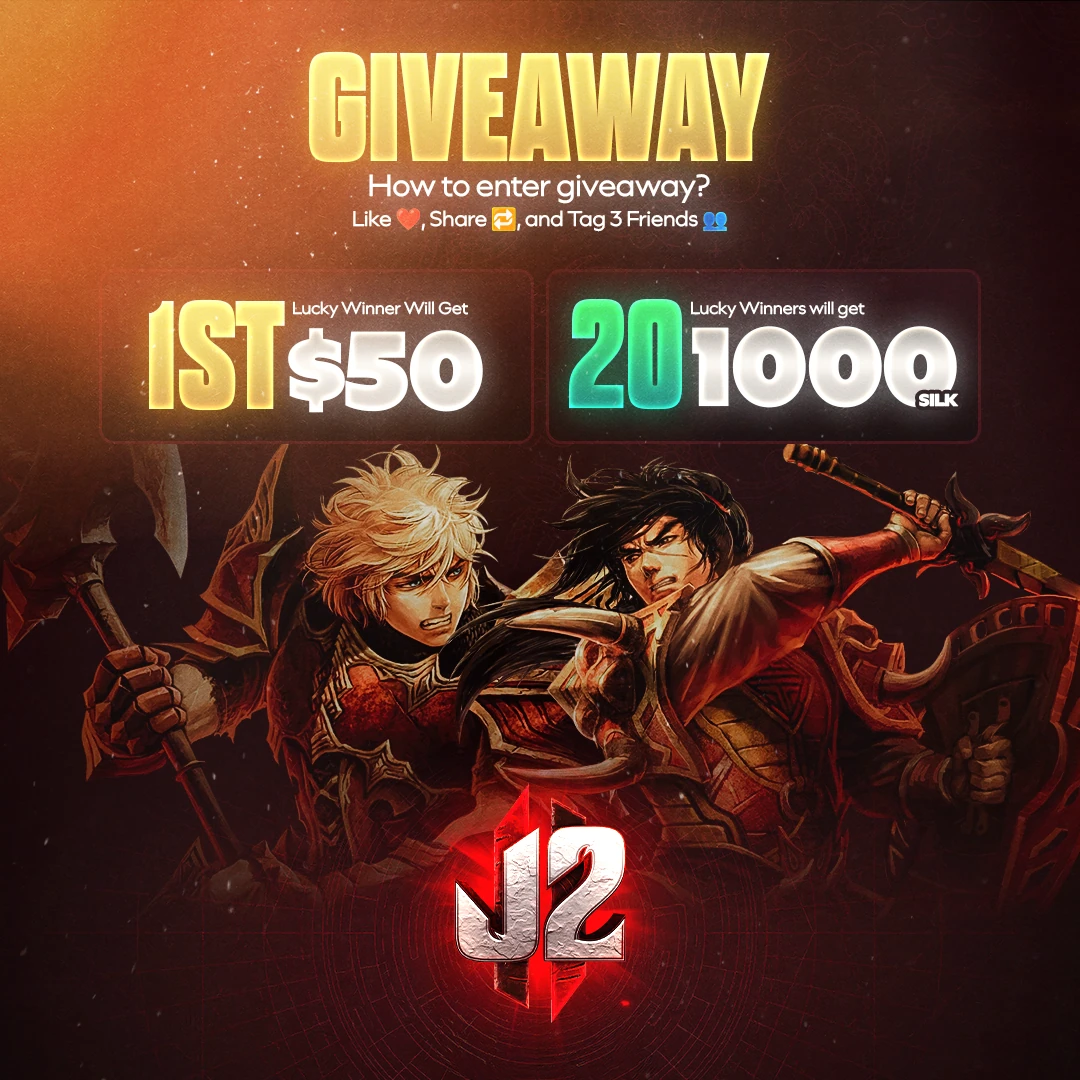 J2 Road Giveaway Images