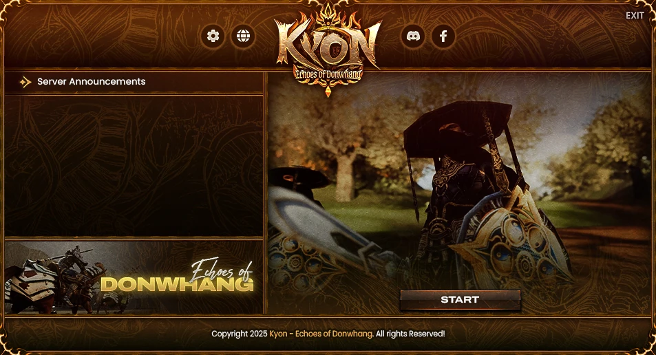 Kyon - Echoes of Donwhang Launcher