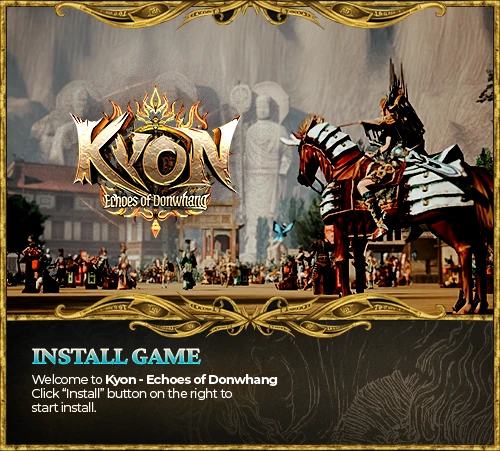 Kyon - Echoes of Donwhang Installer Design 1