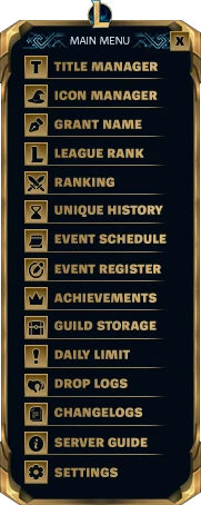League of Silkroad Custom UI Menu — Season 1 8