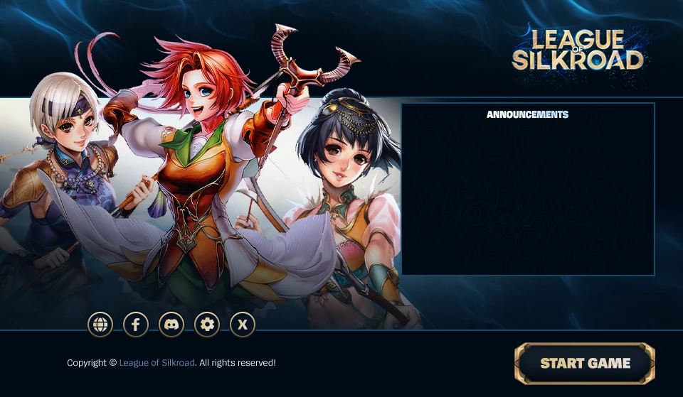 League of Silkroad Launcher — Season 1