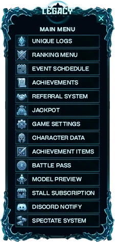Legacy Online - Rising Custom UI Menu 10