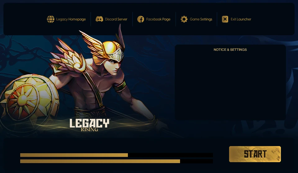 Legacy Online - Rising Launcher 1