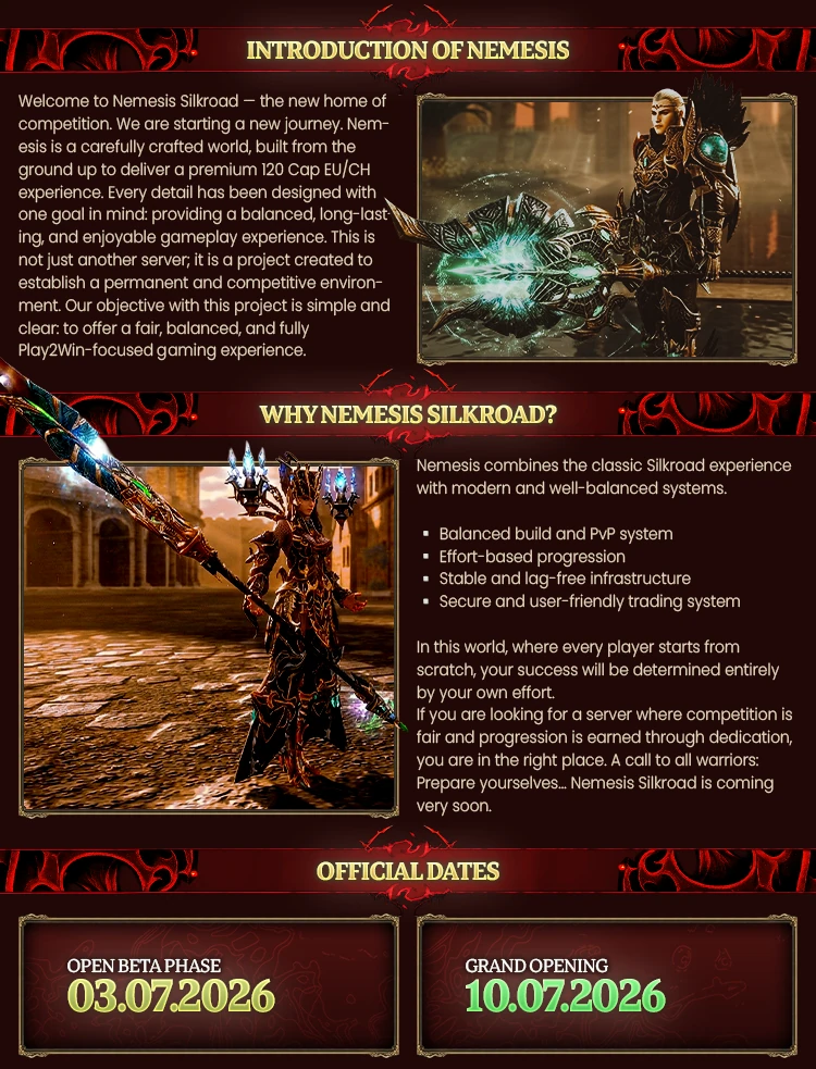 Nemesis Silkroad Forum Thread Design 5