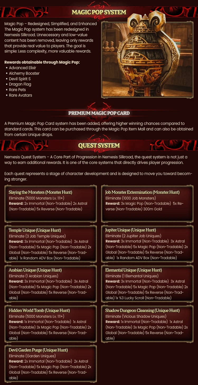 Nemesis Silkroad Forum Thread Design 11