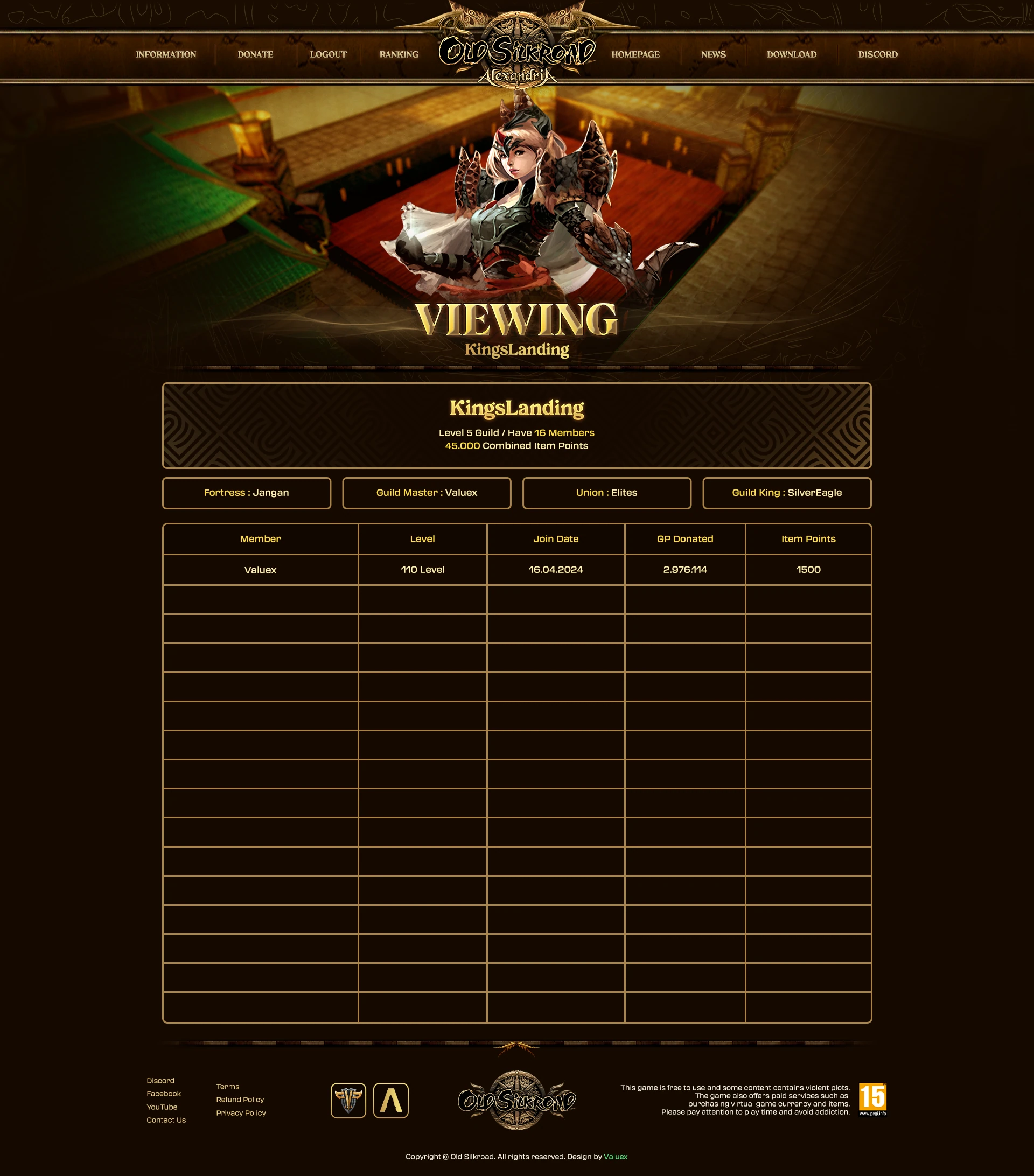 Old Silkroad - Alexandria Website Design