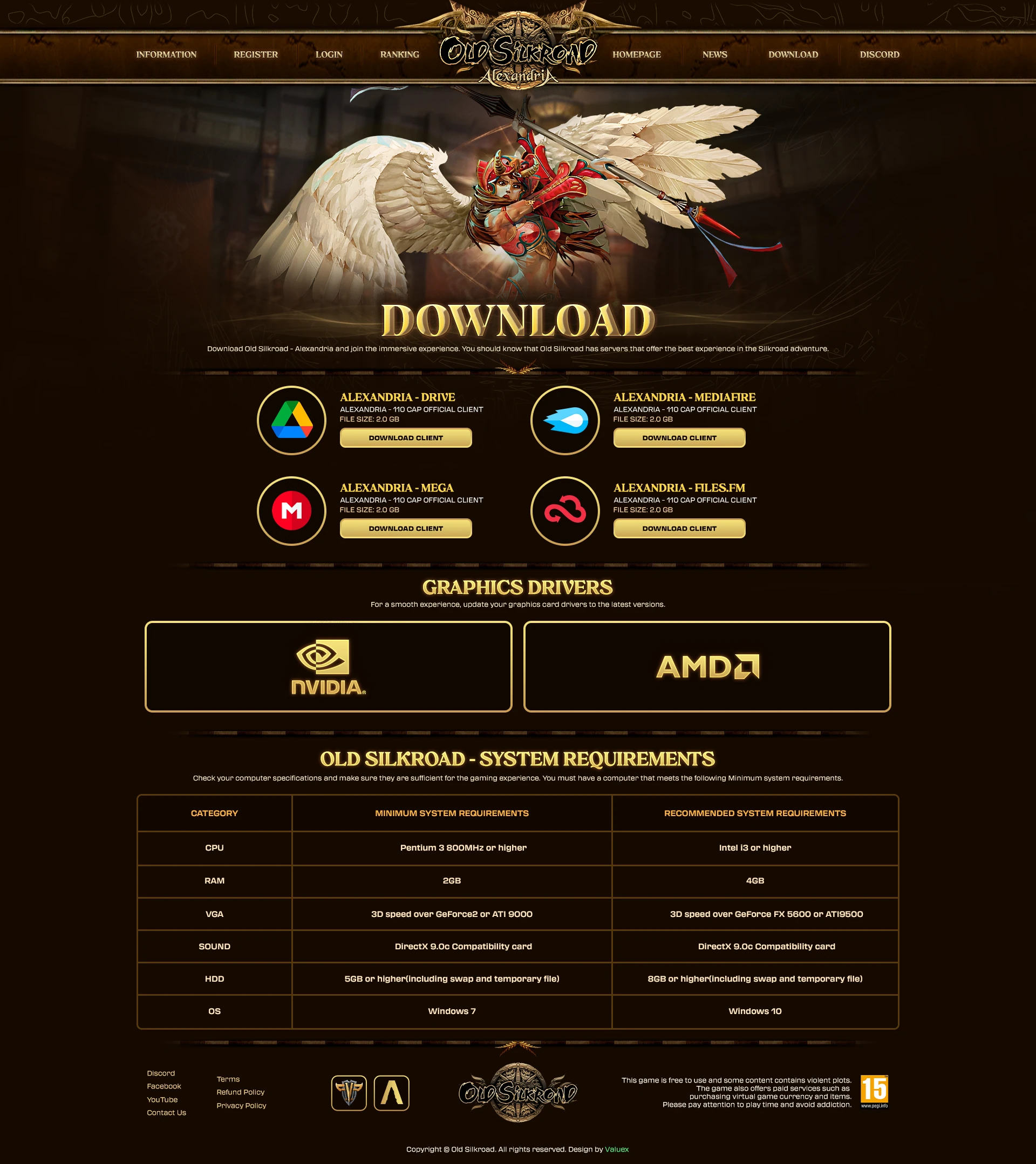 Old Silkroad - Alexandria Website Design