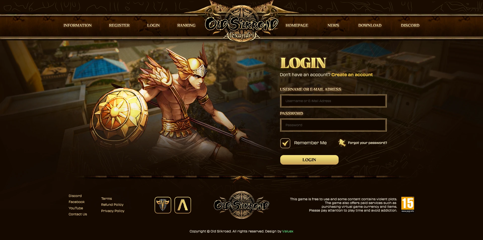 Old Silkroad - Alexandria Website Design