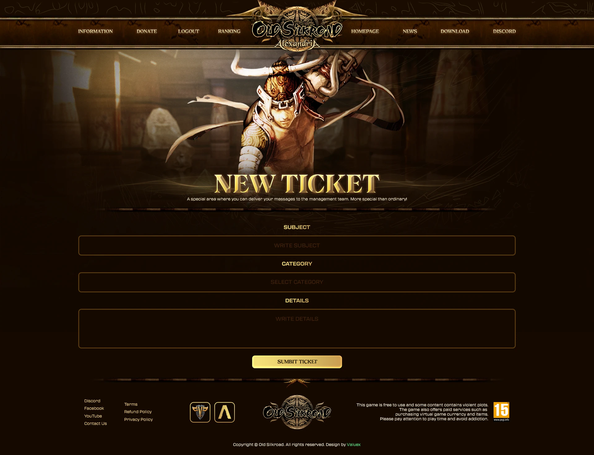 Old Silkroad - Alexandria Website Design