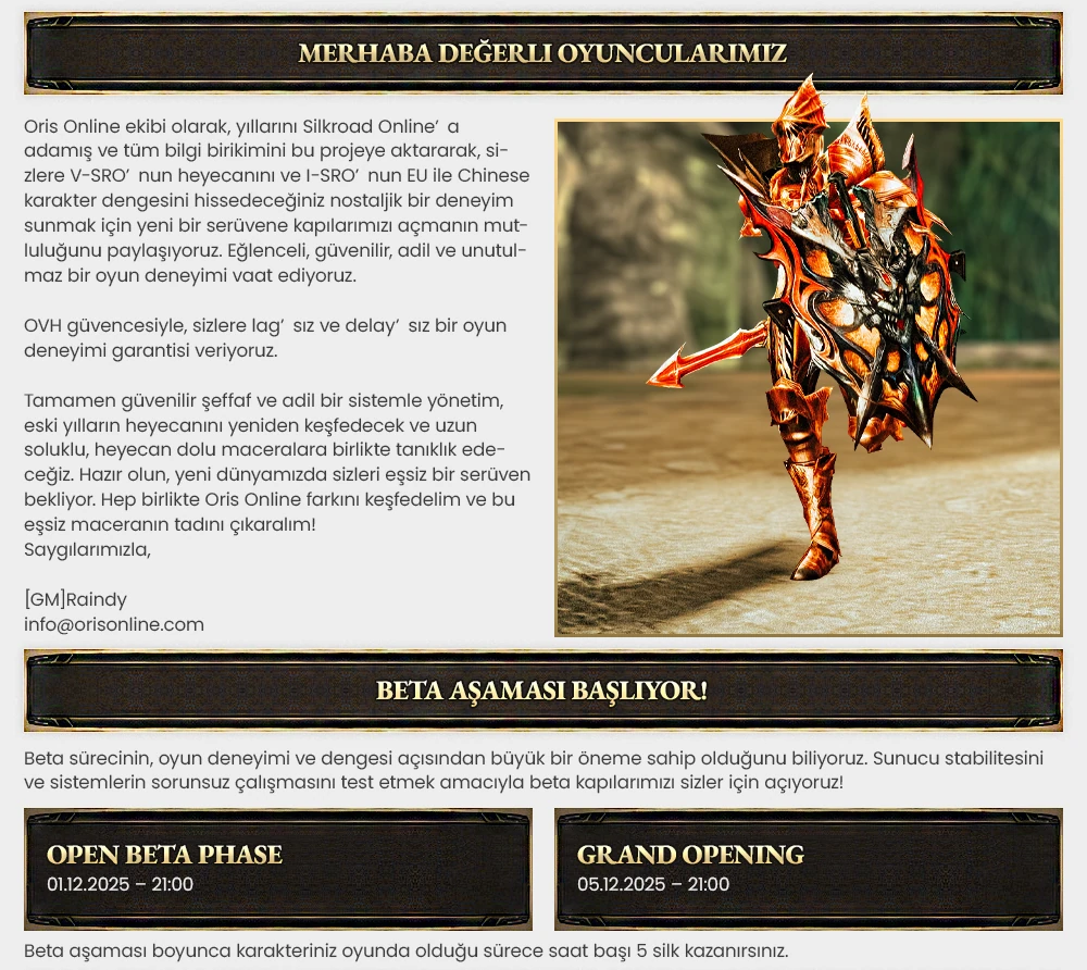 Oris Online Forum Thread Design 5