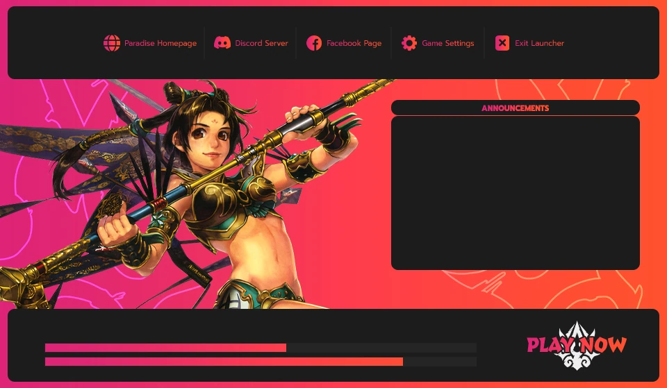 Paradise - Season I Launcher
