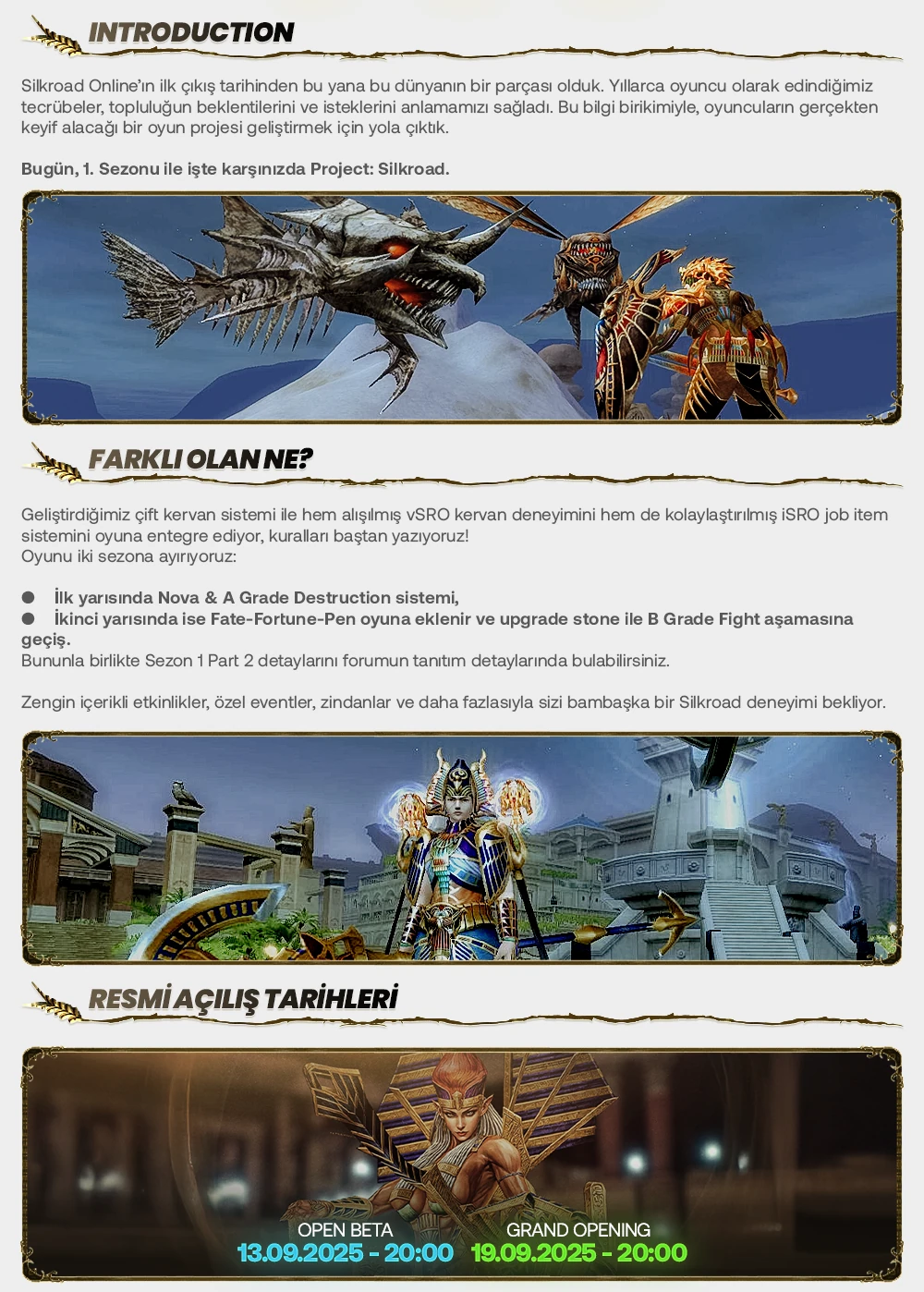 Project Silkroad Forum Thread Design 5