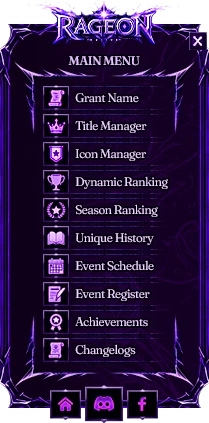 Rageon Online Custom UI Menu 2
