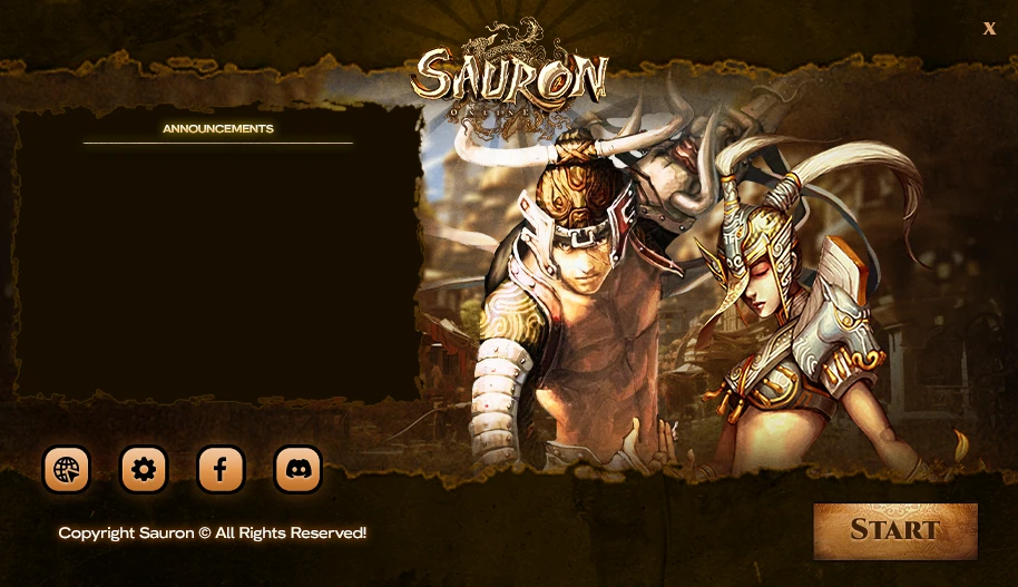 Sauron Online Launcher